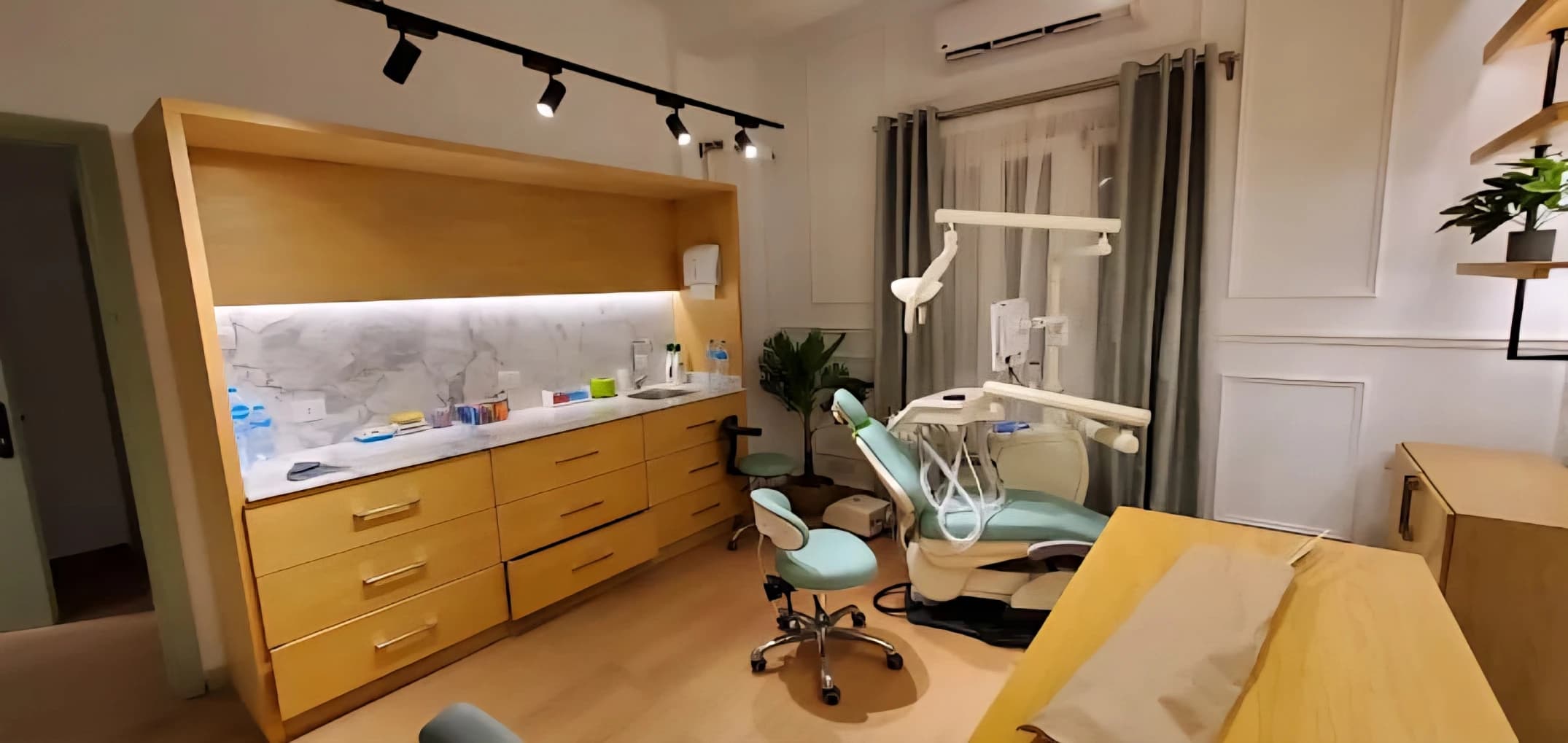 Modern dental clinic interior