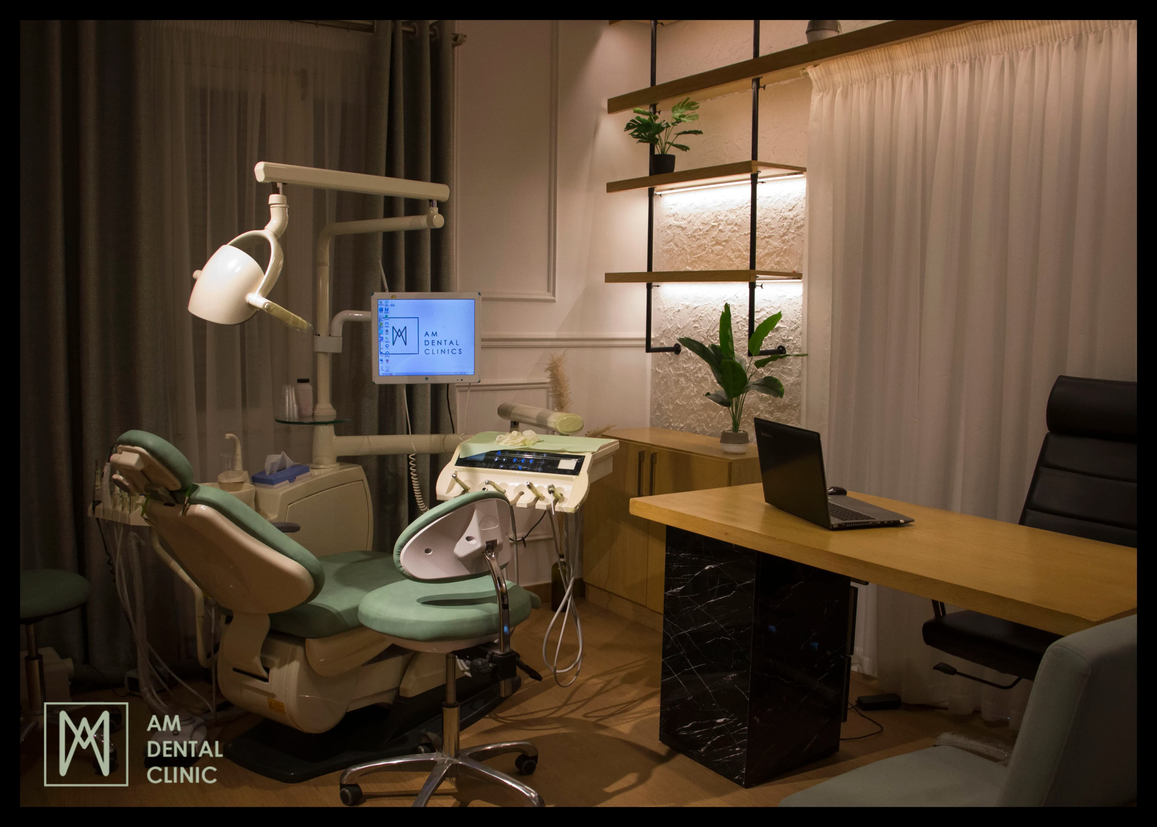 Modern dental clinic interior